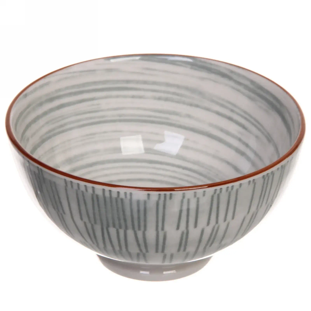 Салатник керамический «Тоскана» 200мл 9,5*5см серый