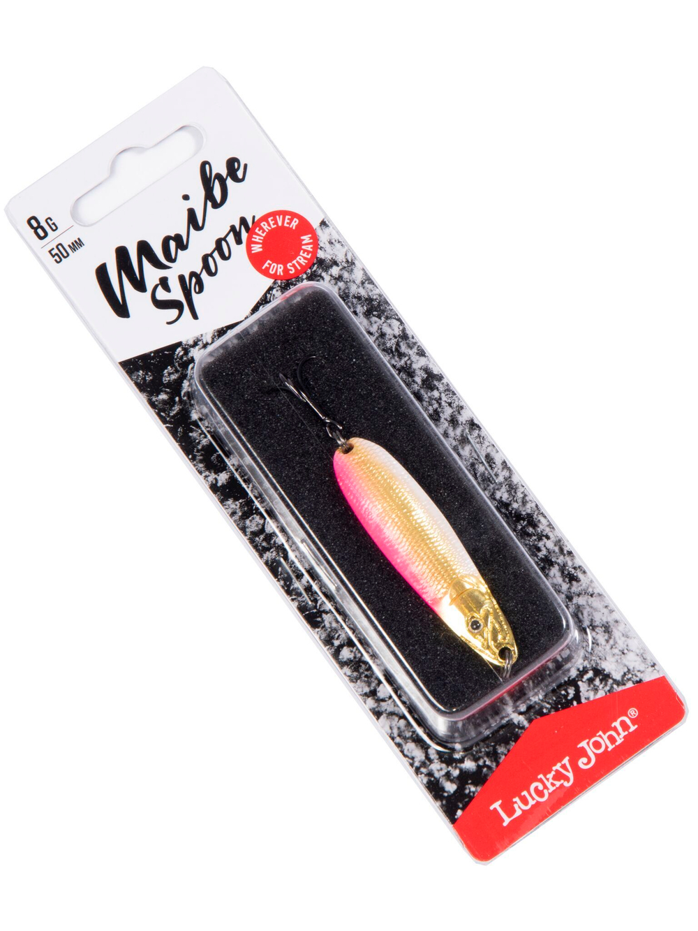 Блесна Lucky John Maibe Spoon 50 мм, 8 г, цвет 008