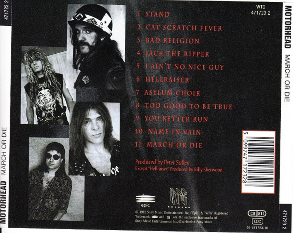 Motorhead / 1916 - March Or Die (2CD)