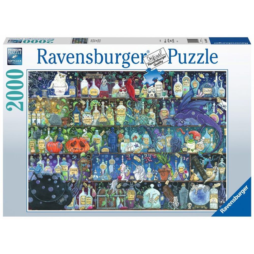 Пазл Ravensburger - Poisons and Potions 2000 шт. 160105