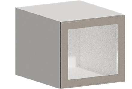 Кухня Модуль ШВГС 510 Белый / Грей Софт