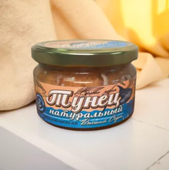 Тунец в собственном соку ( стекло ) / 240 гр