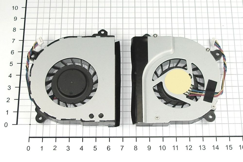 Вентилятор (DFS531205M30T) для ноутбука Toshiba Satellite M500, U500, Portege M900 (4 PIN)