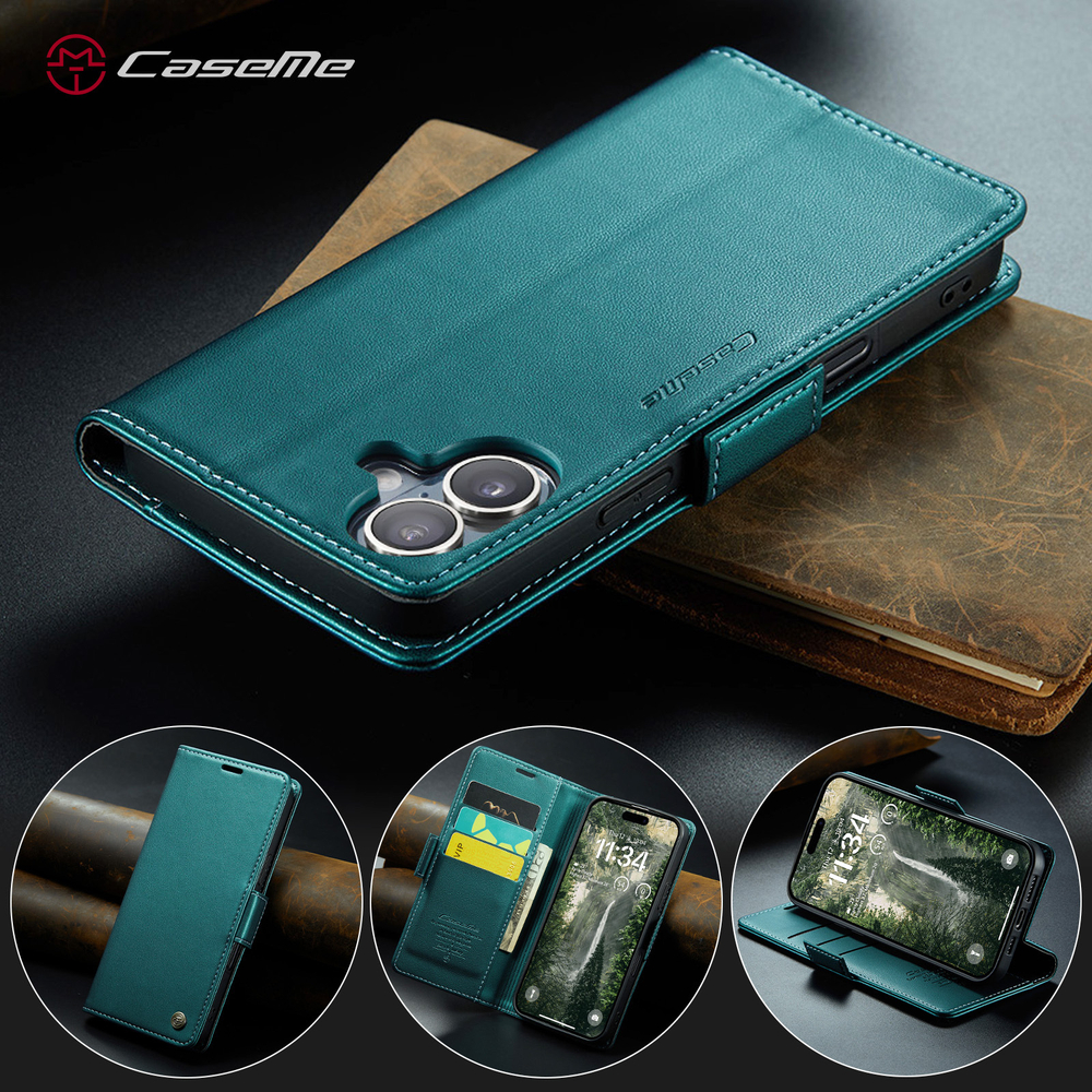 Чехол-книжка CaseMe Smooth iPhone 16