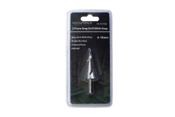 Сверло ступенчатое спиральное HSS M2(6-18мм), в блистере RockForce##Rock FORCE RF-44745S
