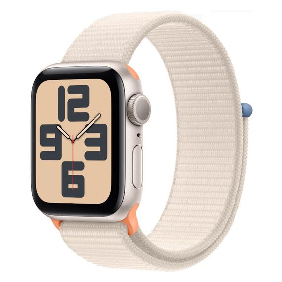 Часы Apple Watch SE (2023) GPS 40mm Aluminum Case with Sport Loop (Сияющая звезда)