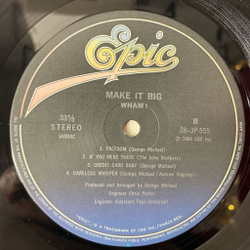 Винтажная виниловая пластинка LP George Michael Wham Make It Big (Japan 1984) (Obi) Careless Whisper