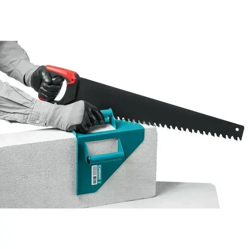 Направляющий угольник для резки газобетона 200х200 мм, 900 г, СИБИН 15403