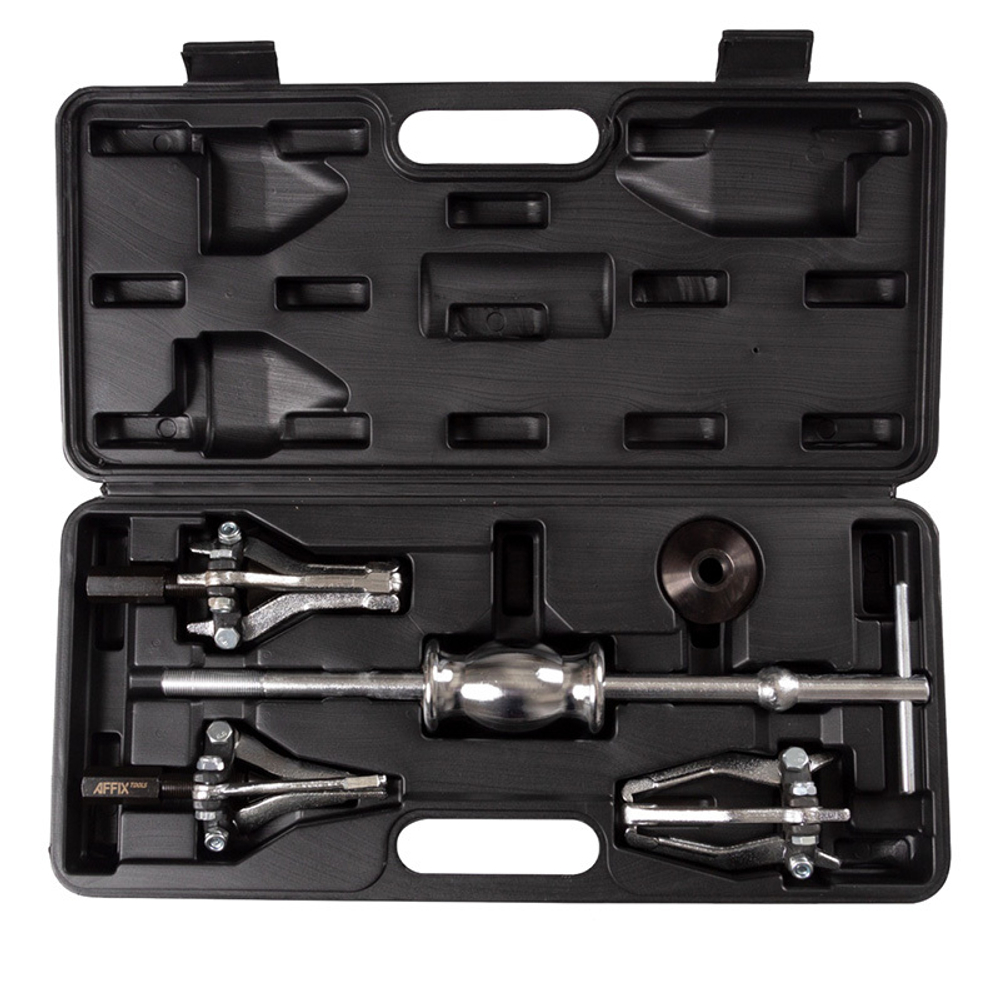 AFFIX (AF10031005C) Обратный молоток для внутренних и внешних подшипников, 15-80 мм, кейс, 6 предметов