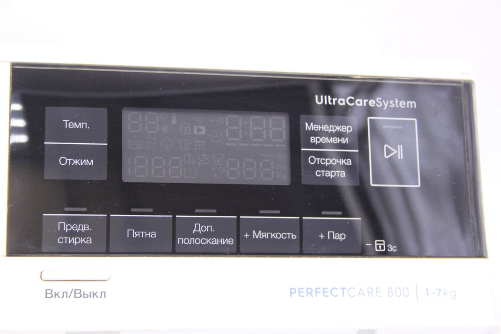 Модуль индикации стиральной машины Electrolux A06012734/A (В сборе с пластиком)