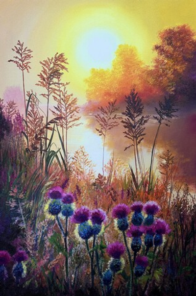 Рассвет на берегу