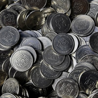 Жетоны RoboticRetailers фирменные 24 мм