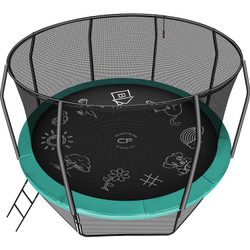Батут clear fit familyhop 10ft