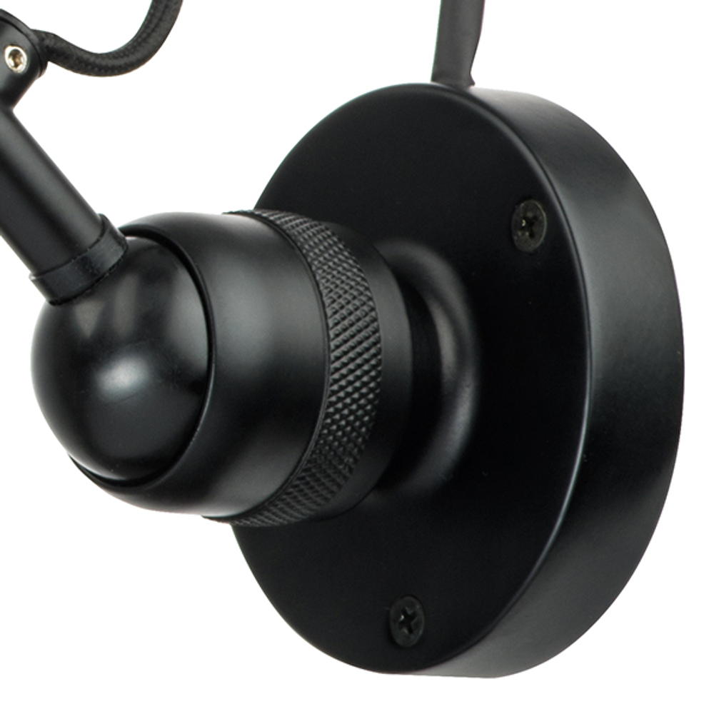 765607 Бра LOFT 1х40W E14 ЧЕРНЫЙ