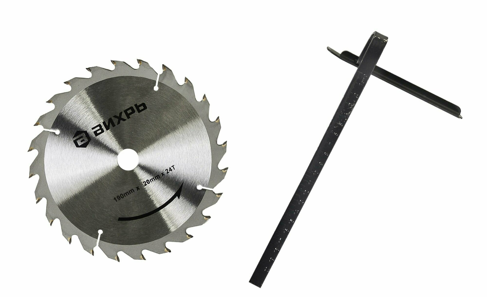 Дисковая пила ВИХРЬ ДП-190/1800