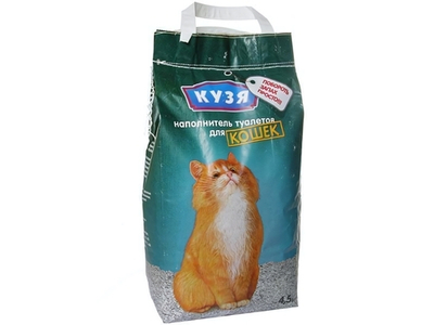 Наполнитель Кузя для кошек 4,5л