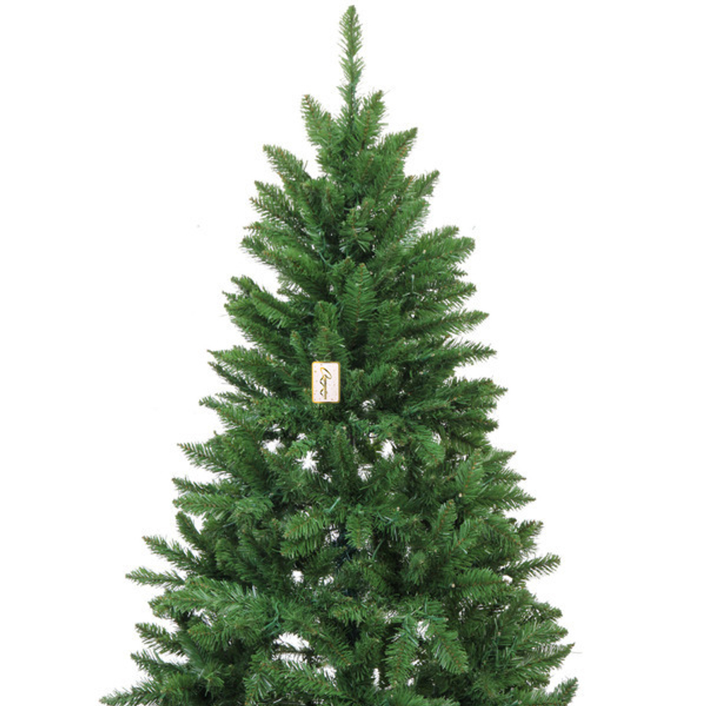 Ёлка «Свет в ночи» 210 см, ПВХ (1100 веток) 420 ламп LED (свечение-Теплый белый)