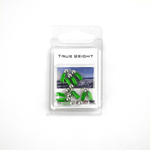 Мормышка True Weight "Гвоздешарик", Зеленый, шарик Никель