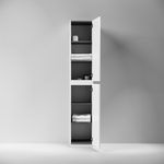 Шкаф-пенал напольный Sancos Folk Floor, 350х350х1880 мм, цвет Bianco, арт. PFL35FW