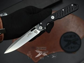 Складной нож НОКС Локи Т 346-100407 c клинком из стали D2, рукоять G10