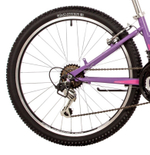 Велосипед 24" NOVATRACK  JENNY PRO р.12'' 18ск.  фиолетовый