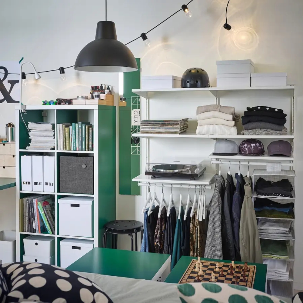 Стеллаж - BOAXEL IKEA/БОАКСЕЛЬ ИКЕА, 40х100х124 см, белый