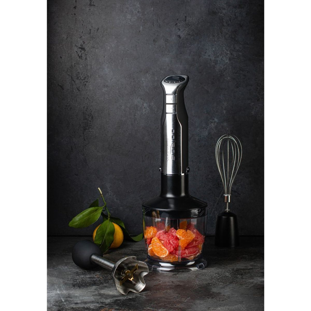 Блендер погружной 1000 Вт, 6 скор, турбо реж, Polaris, PHB 1036AL Titan, чер