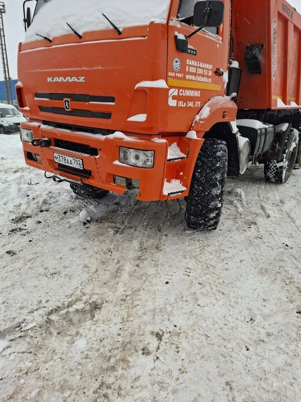 КамАЗ 6522 6x6 Самосвал 6522-RT (Дизельный, 8,9 л, 390 л.с., МТ)