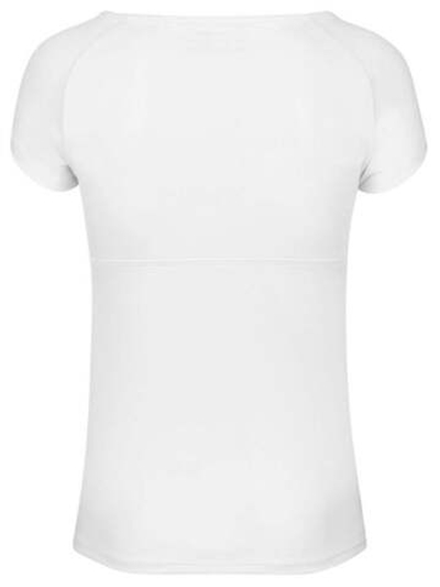 Футболка для девочки теннисная Babolat Play Cap Sleeve Top Girl - white