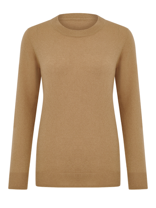 Джемпер карамельного цвета