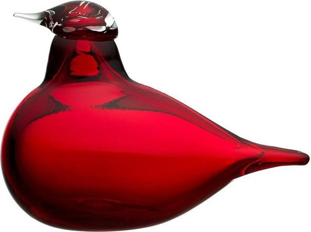 Статуэтка Iittala Little Red Tern, стекло, 7,5 см