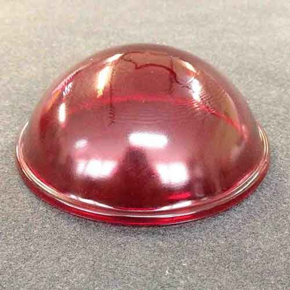 Колпак 56/10 красный - стекло красное для судового светильника СС-56