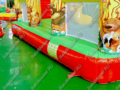 Коммерческий батут "В погоне за медведем 2"
