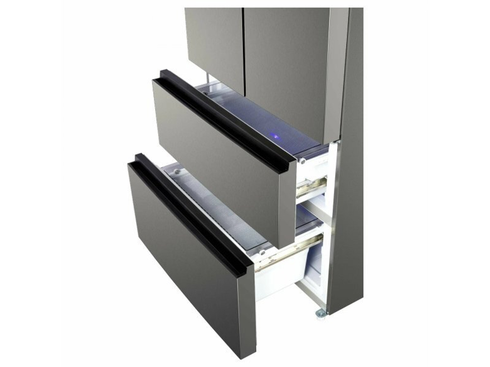 Холодильник Korting KNFF 82535 X нержавеющая сталь