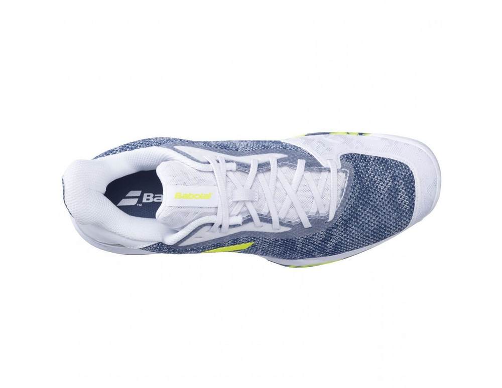 Мужские кроссовки теннисные Babolat Jet Tere All Court Men - white/dark blue