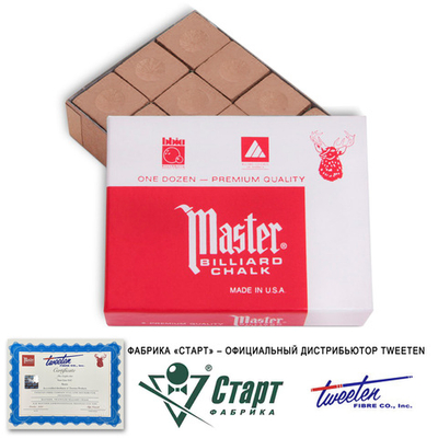 Мел Tweeten Master золотой (12 шт)