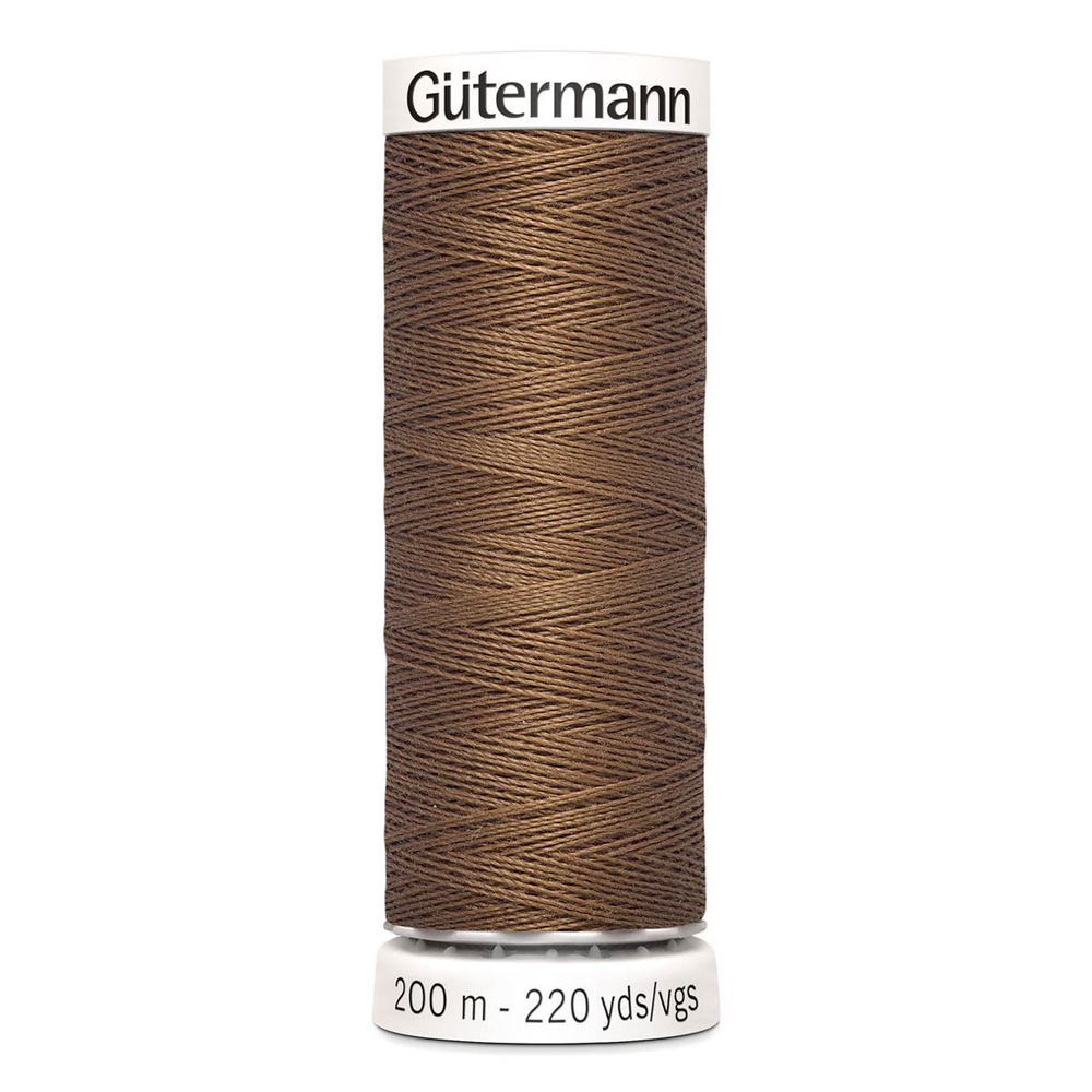 Нить Sew-All 200 м, Gutermann, 180 золотистая охра