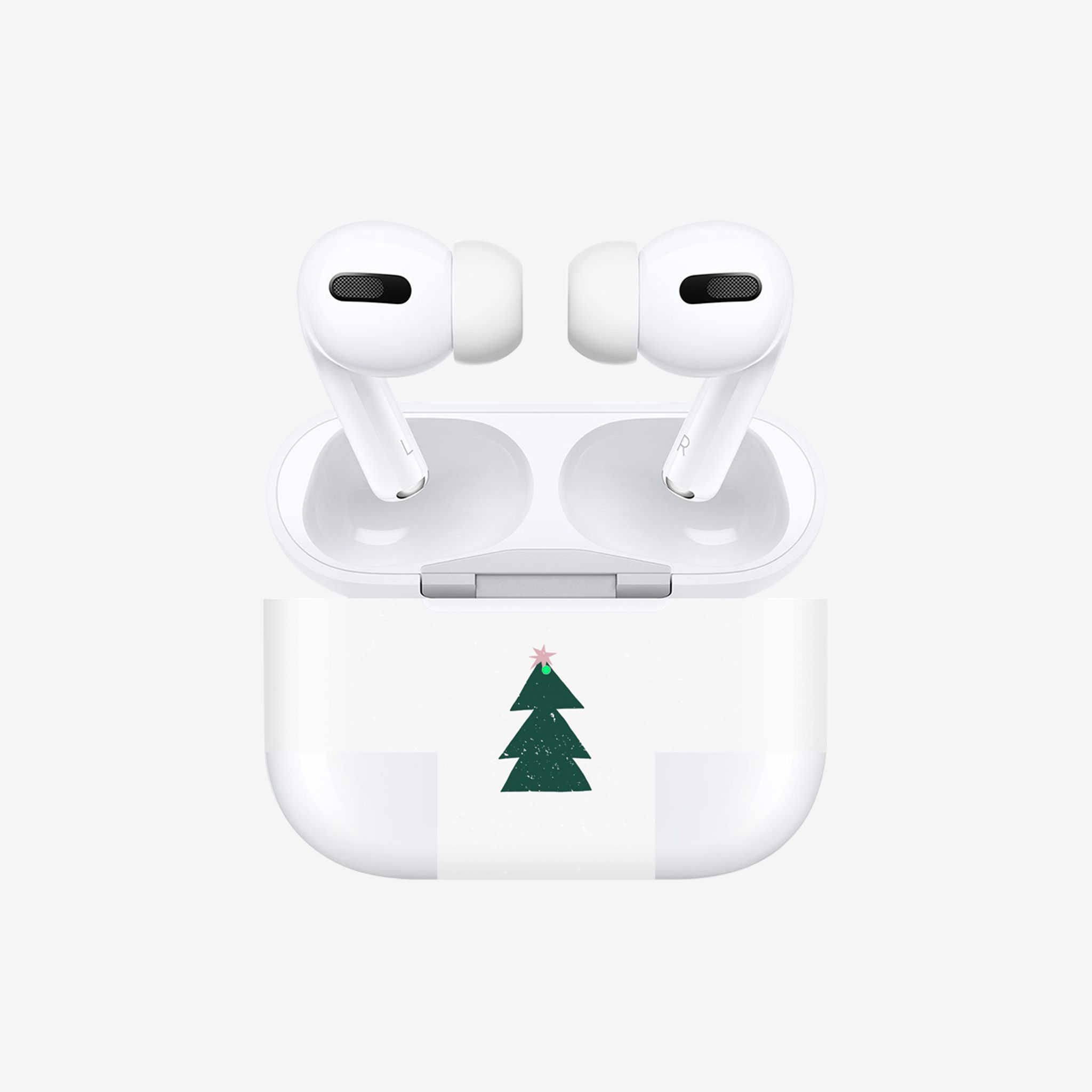 Виниловая наклейка CHRISTMAS TREE для AirPods