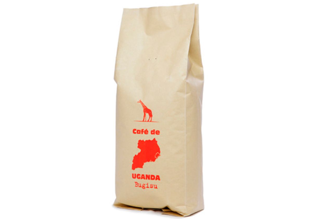 Кофе в зернах Cafe de Uganda Bugisu, 1кг