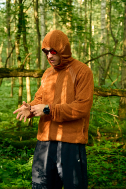Худи Nothomme Blue Primaloft Active Evolve Fleece Hoodie "Sunset Orange"