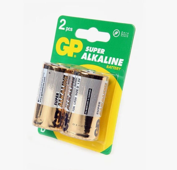 Элемент питания GP LR20 Super BL2