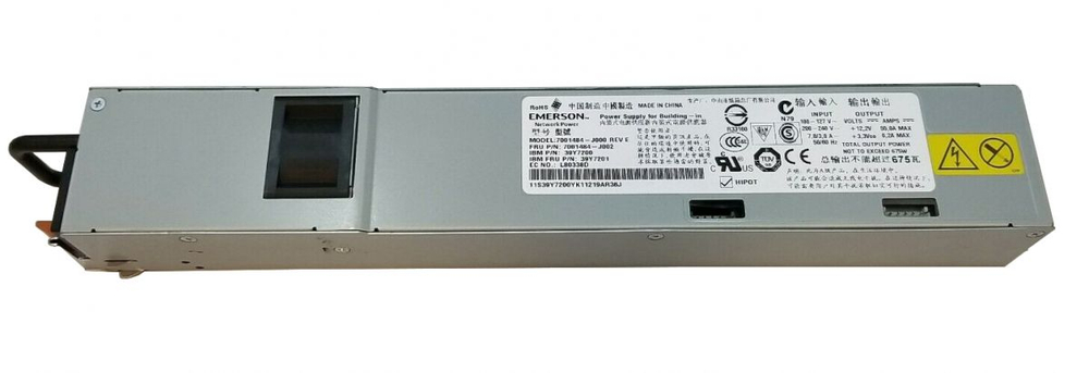 Серверный Блок Питания IBM EMERSON 7001484-J000 39Y7224 675W OEM REF