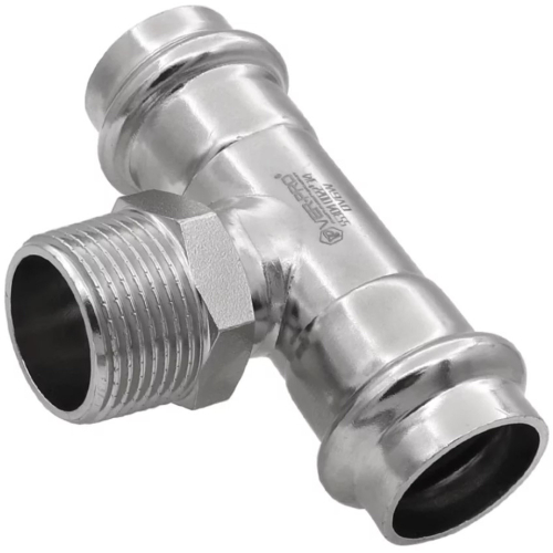 Тройник VIEIR нар.р. 18×1/2"×18 VER-PRO (50/5)