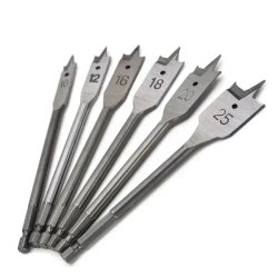 Сверла по дереву, набор перьевых сверл, перо по дереву, 6 шт, 10-25 мм