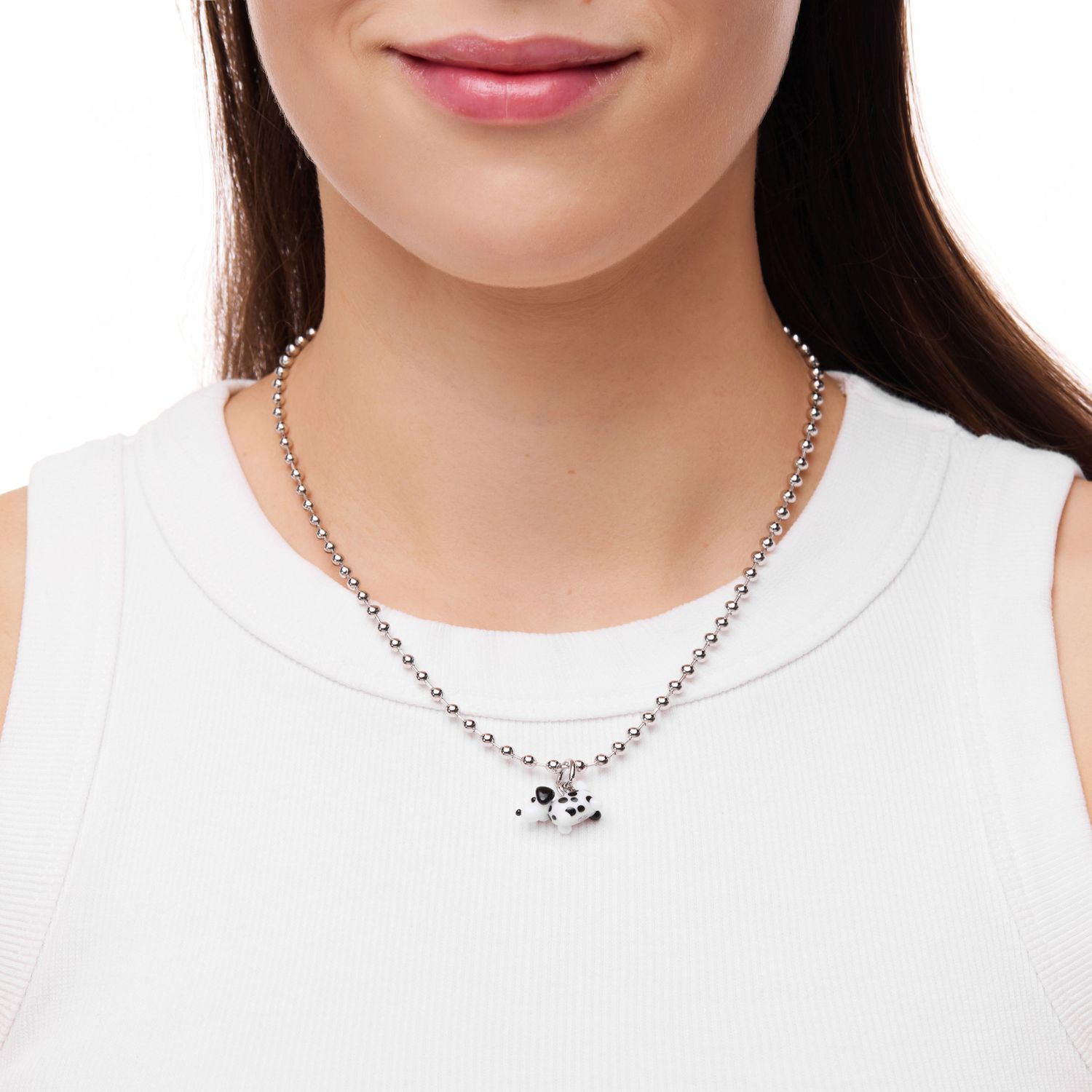 Колье Favorite Fluffy Necklace - Dalmatian