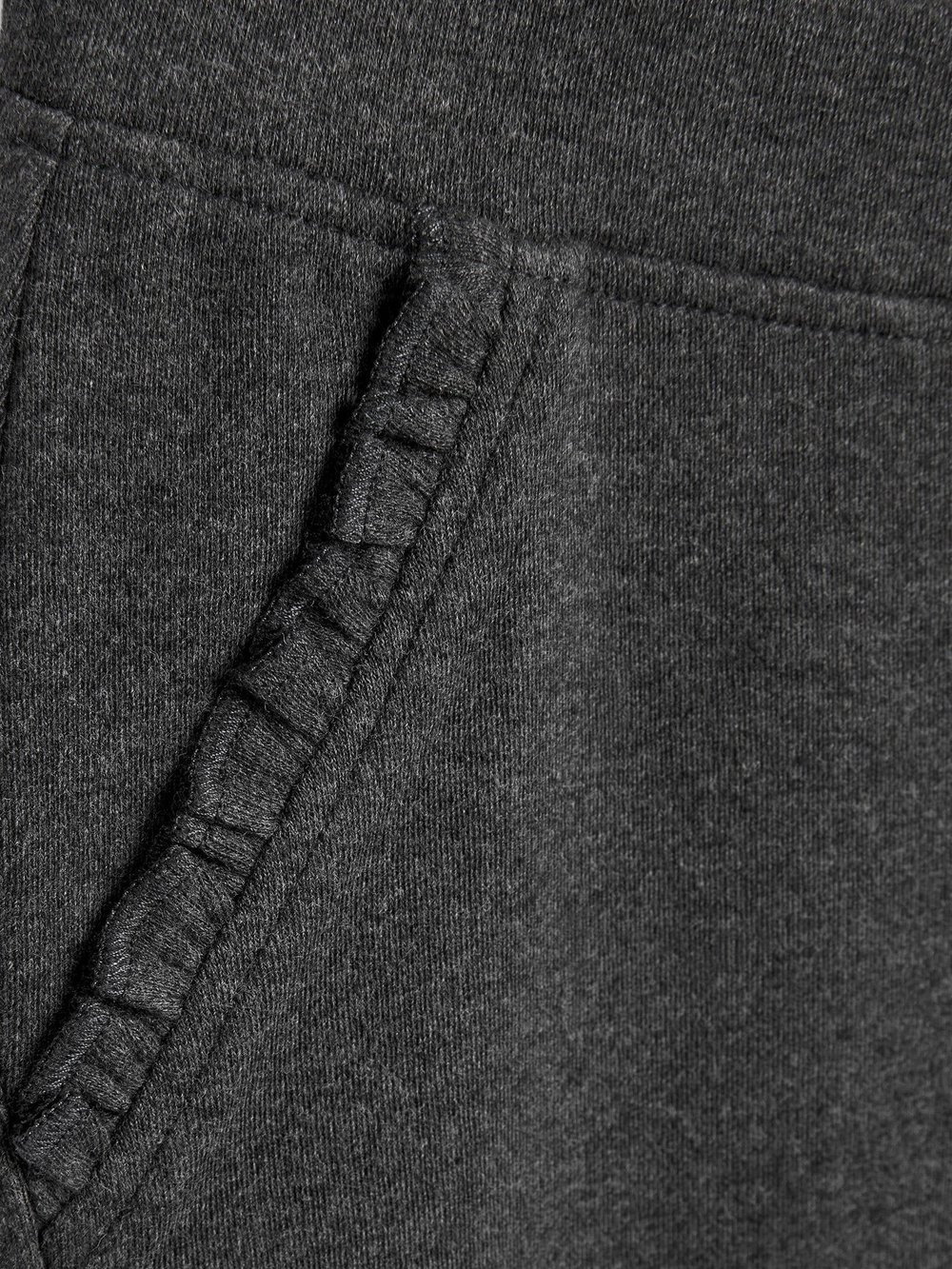 Брюки школьные без застежки для девочки Next 286-802, Темно-серый