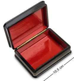 ШК-19/ 6 Шкатулка в технике декупаж «Георгий Победоносец» (10х8х3,5)