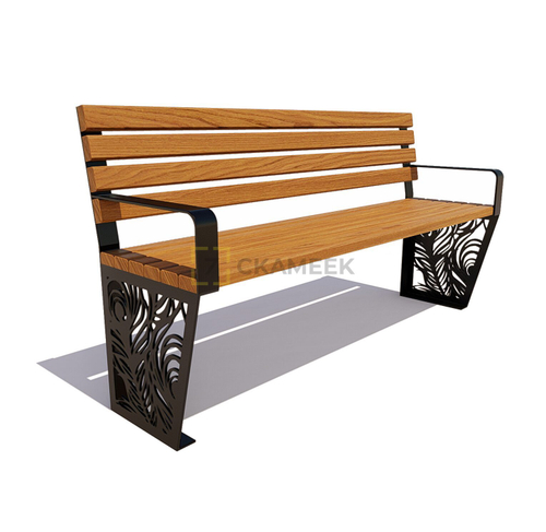 Скамейка садовая «Павлин» (1,2 м ангарская сосна, 40х60)