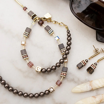 Браслет Coeur de Lion Braun 5086/30-1100