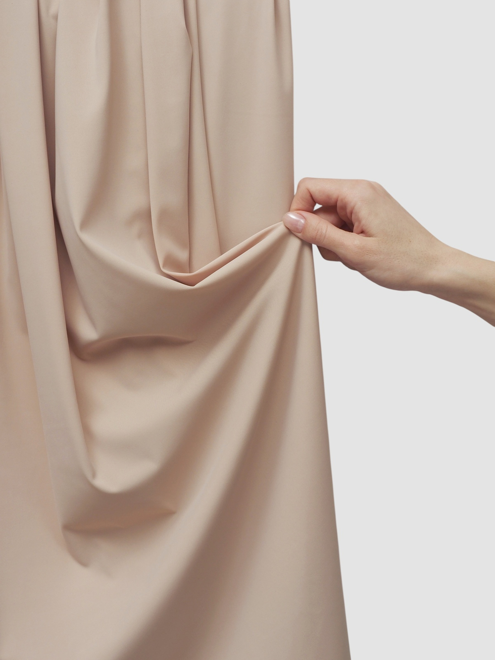 Микрофибра бельевая матовая эластичная телесная